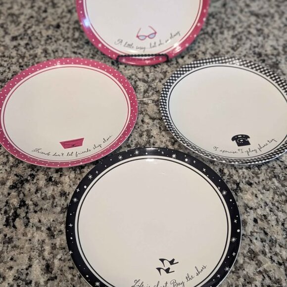 Rare 2004 Barbie 45th Anniversary Plate Set – Set of 4 Ceramic Collector Plates - Picture 1 of 6